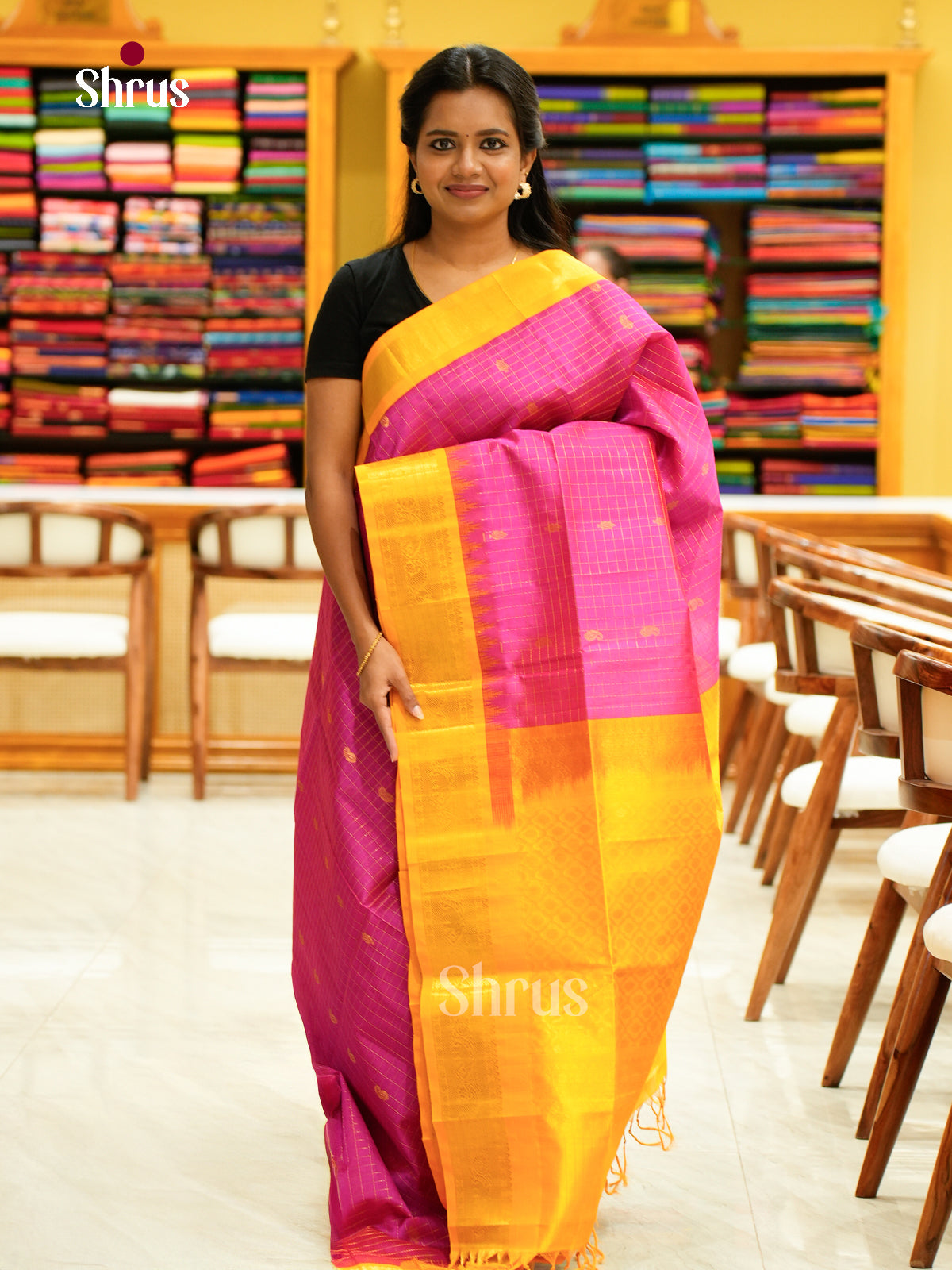 Silk Cotton Saree - EH28009