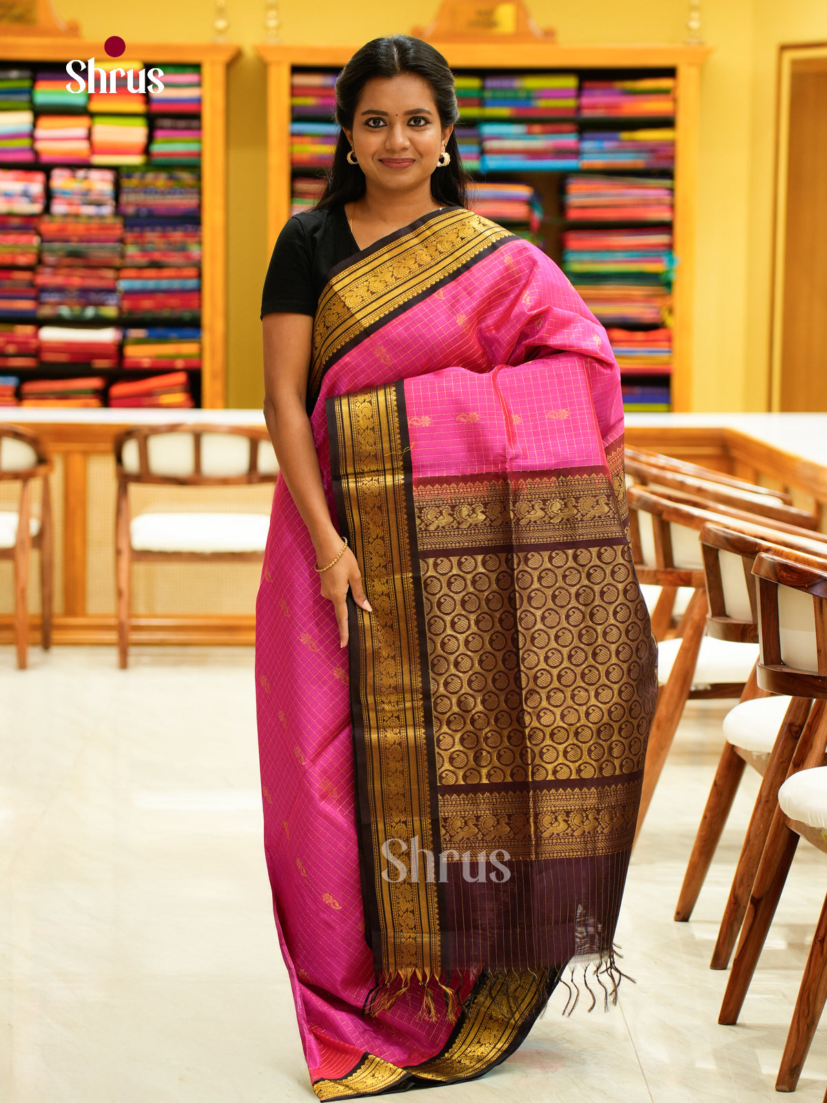 Silk Cotton Saree - EH28016