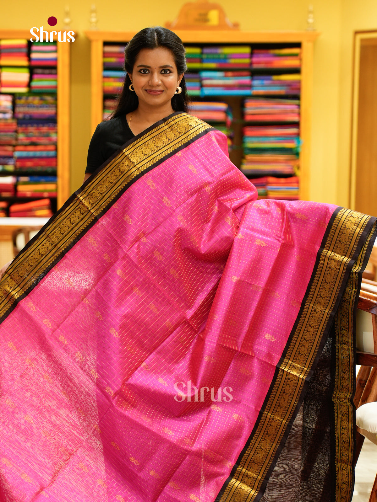 Silk Cotton Saree - EH28016