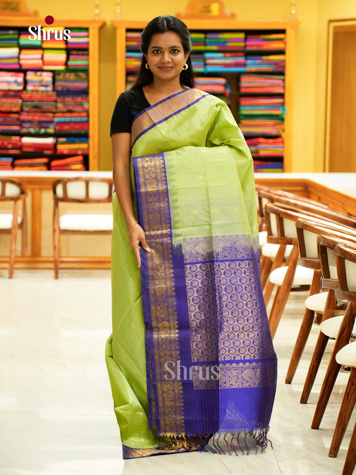 Silk Cotton Saree - EH28018
