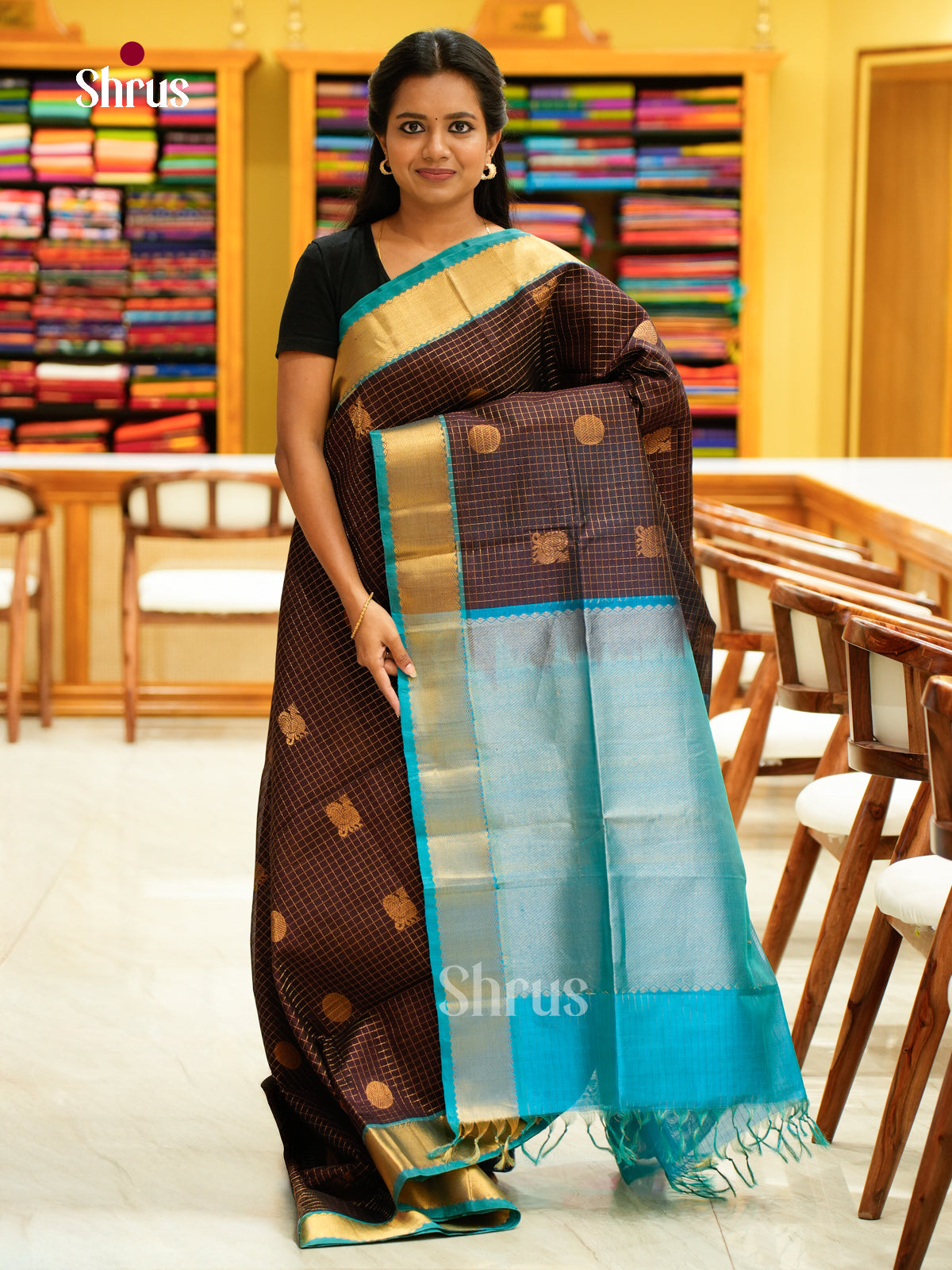Silk Cotton Saree - EH28022