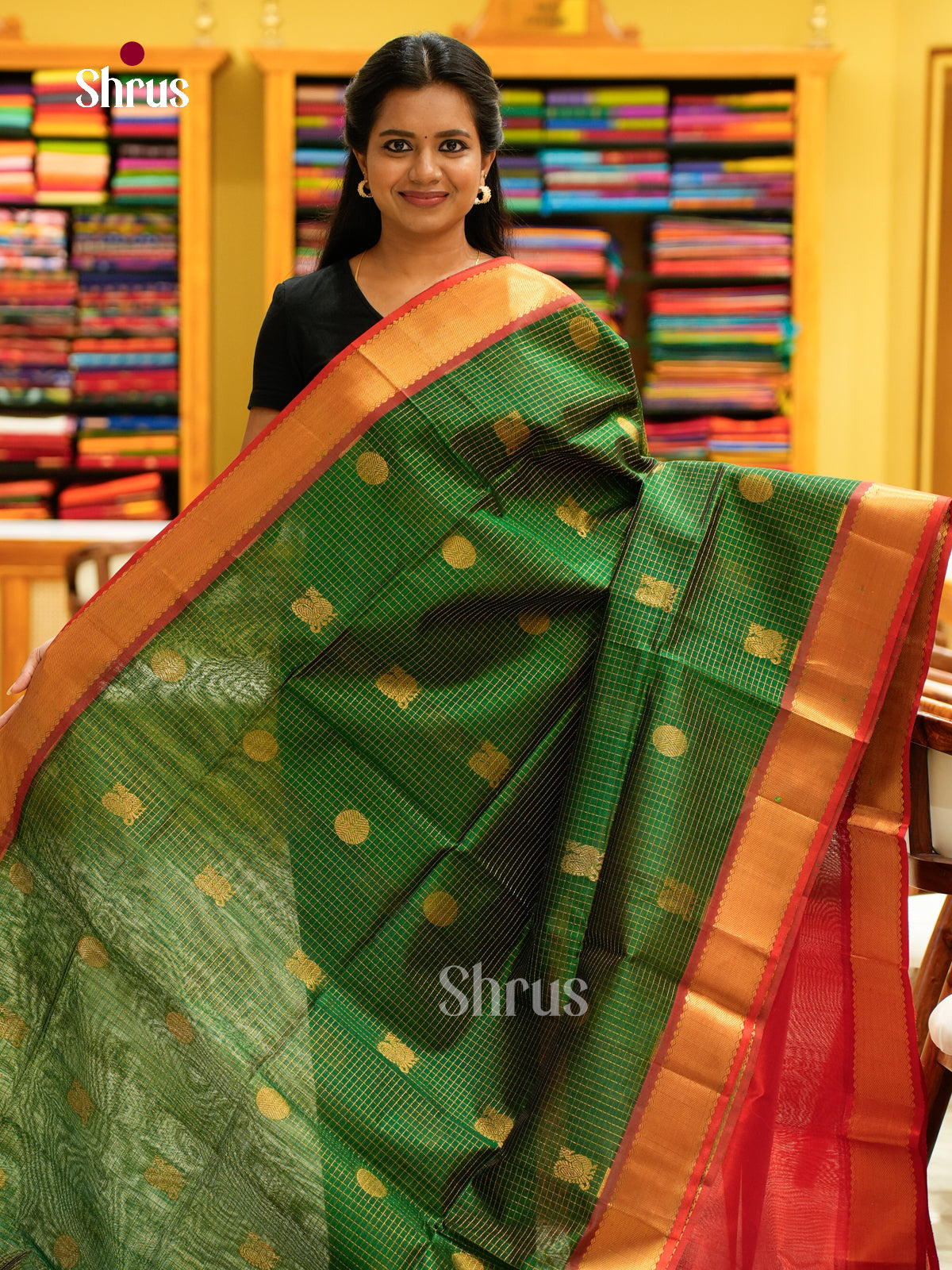 Silk Cotton Saree - EH28023
