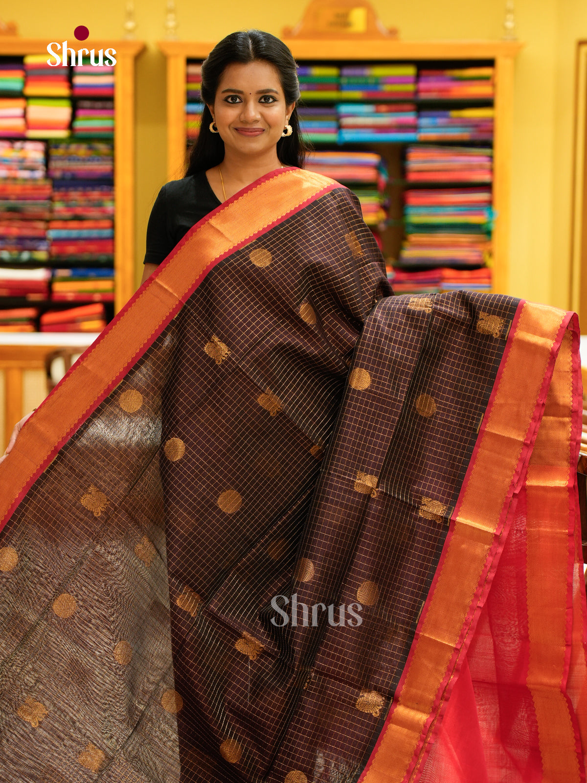Silk Cotton Saree - EH28024