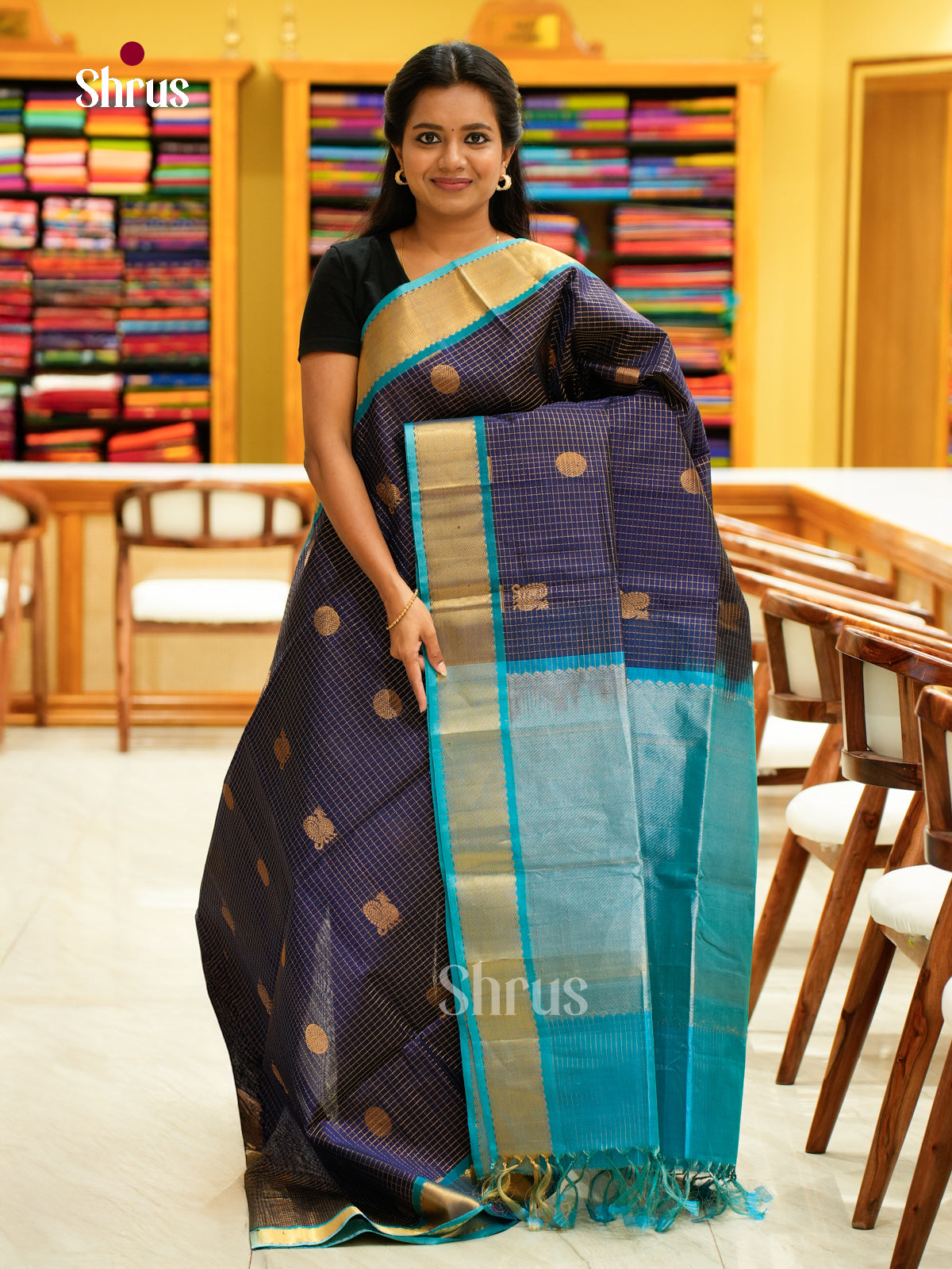 Silk Cotton Saree - EH28027