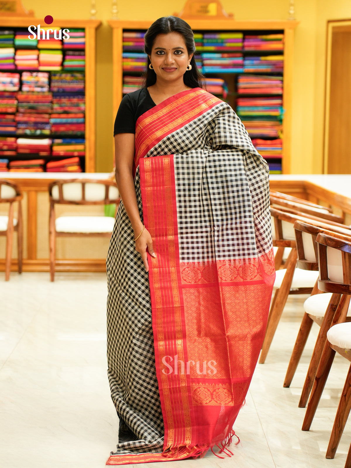 Silk Cotton Saree - EH28028