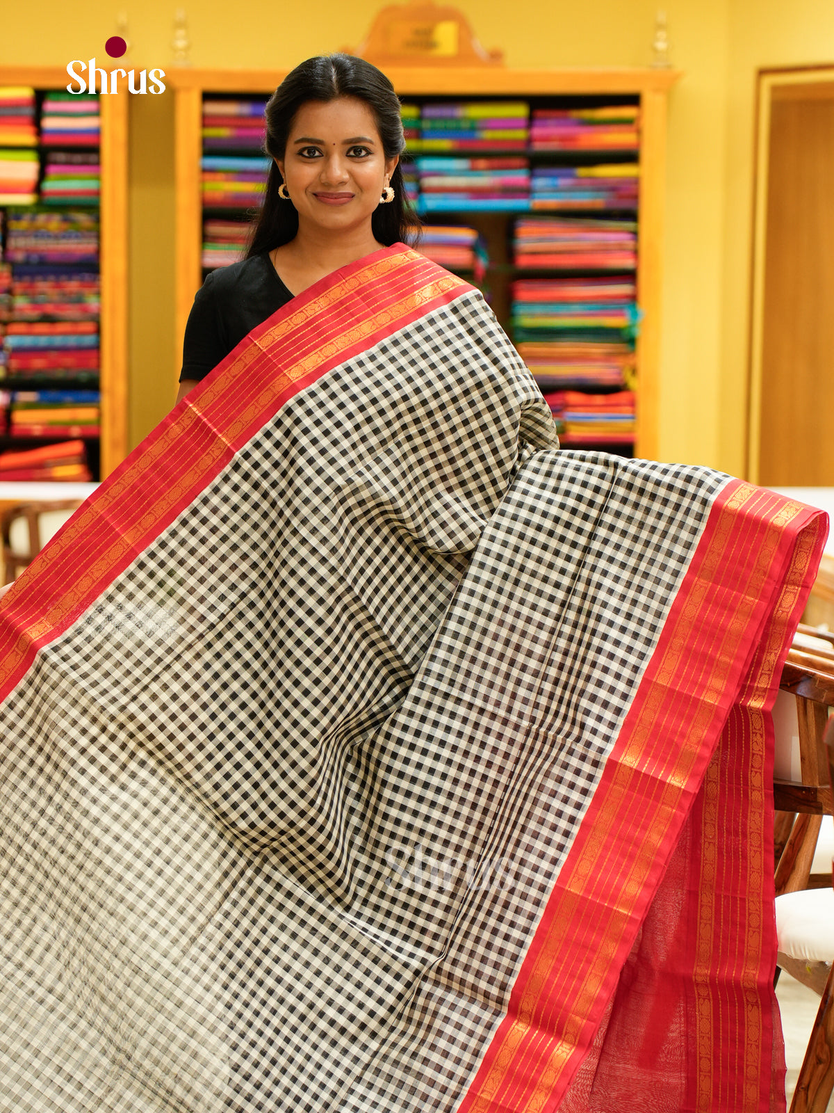 Silk Cotton Saree - EH28028