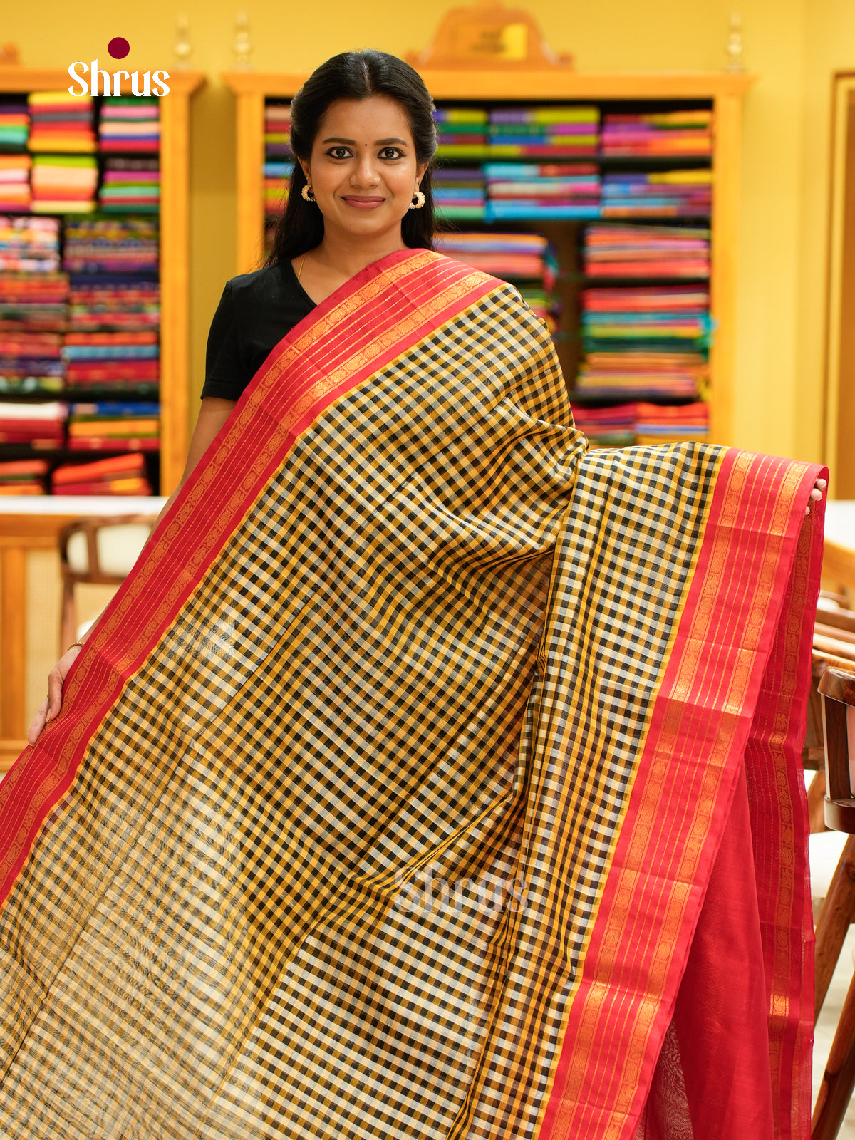 Silk Cotton Saree - EH28029