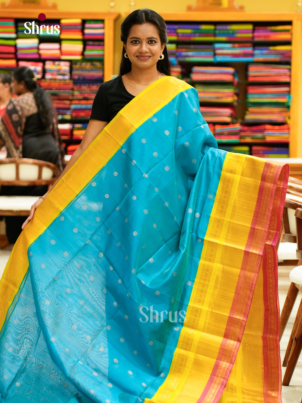 Silk Cotton Saree - EH28034
