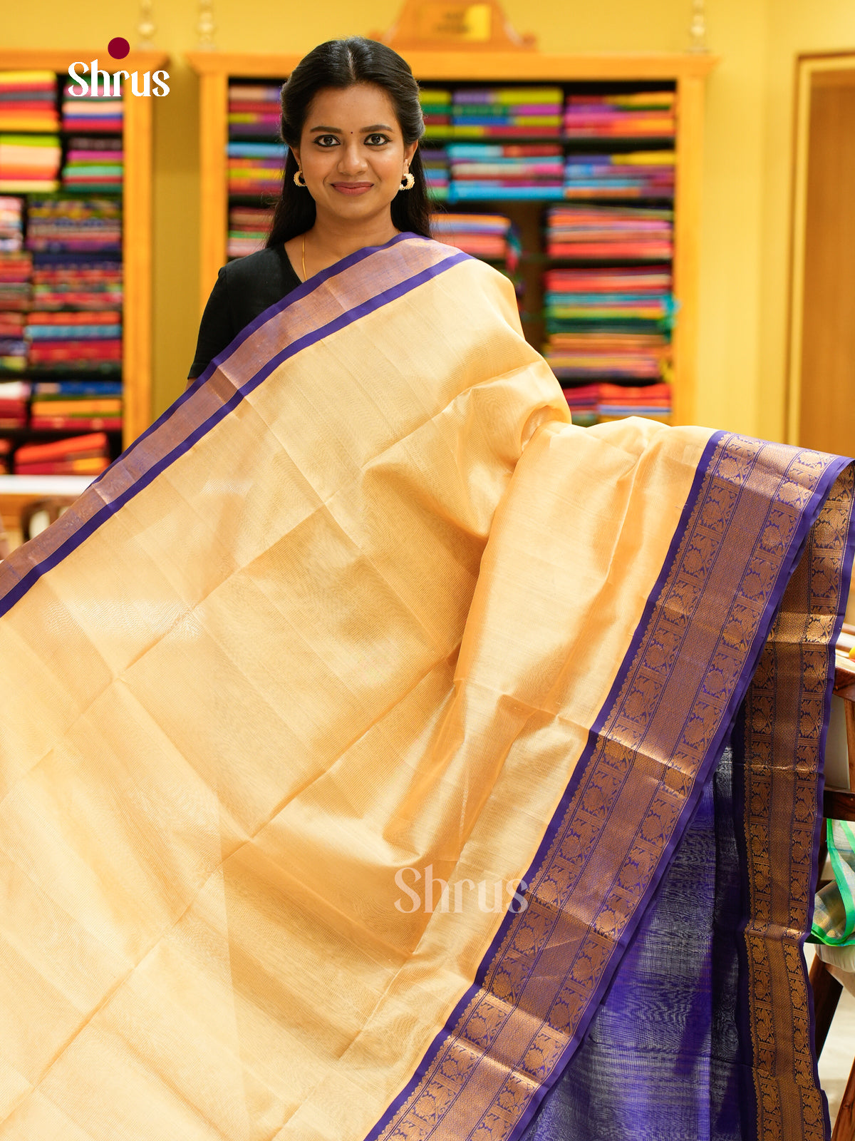 Silk Cotton Saree - EH28042