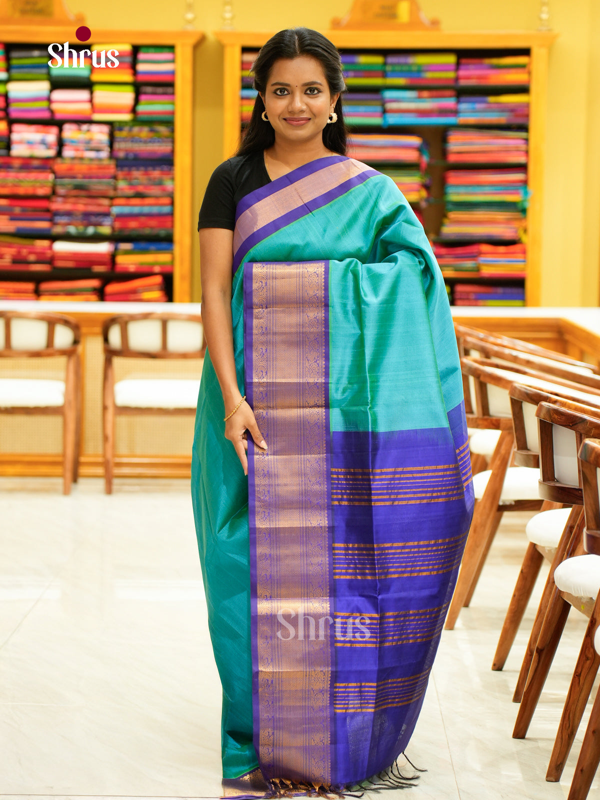 Silk Cotton Saree - EH28046