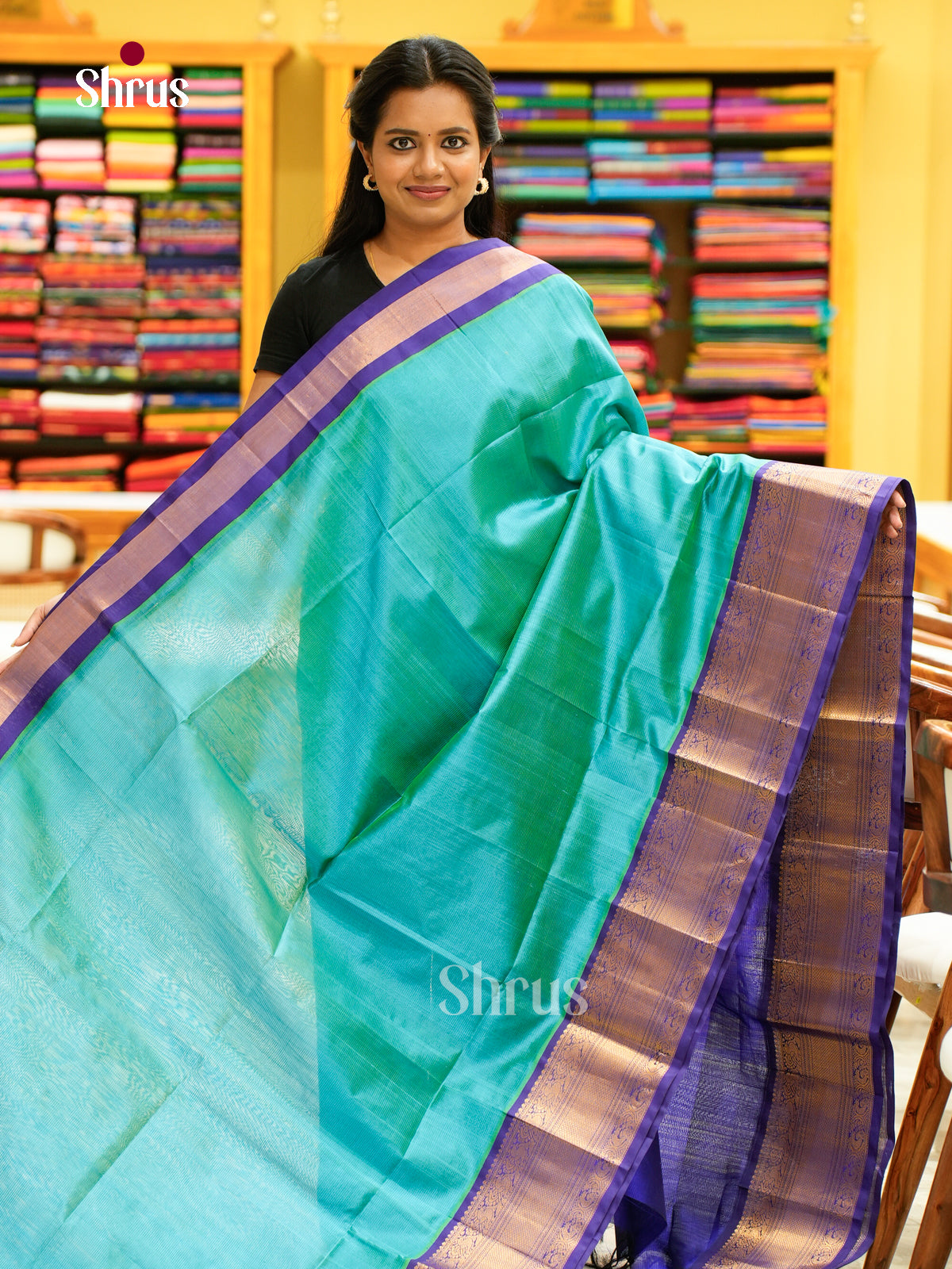 Silk Cotton Saree - EH28046