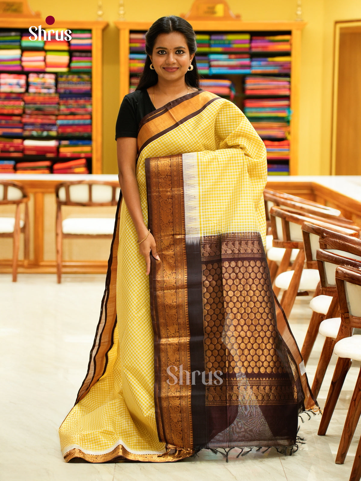 Silk Cotton Saree - EH28049