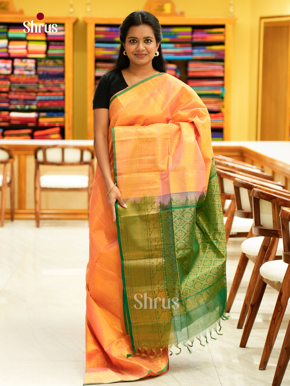 Silk Cotton Saree - EH28050