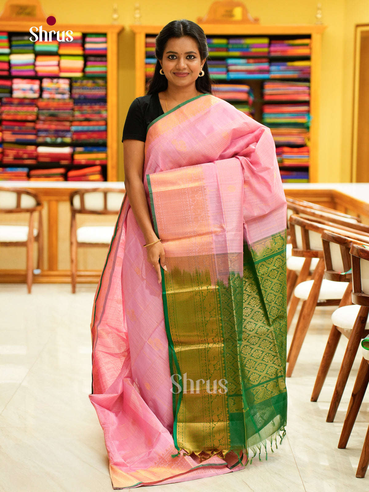 Silk Cotton Saree - EH28053
