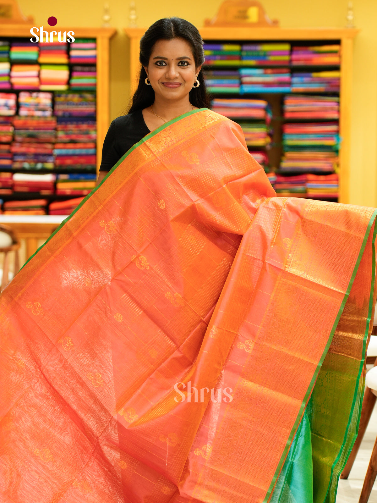 Silk Cotton Saree - EH28055