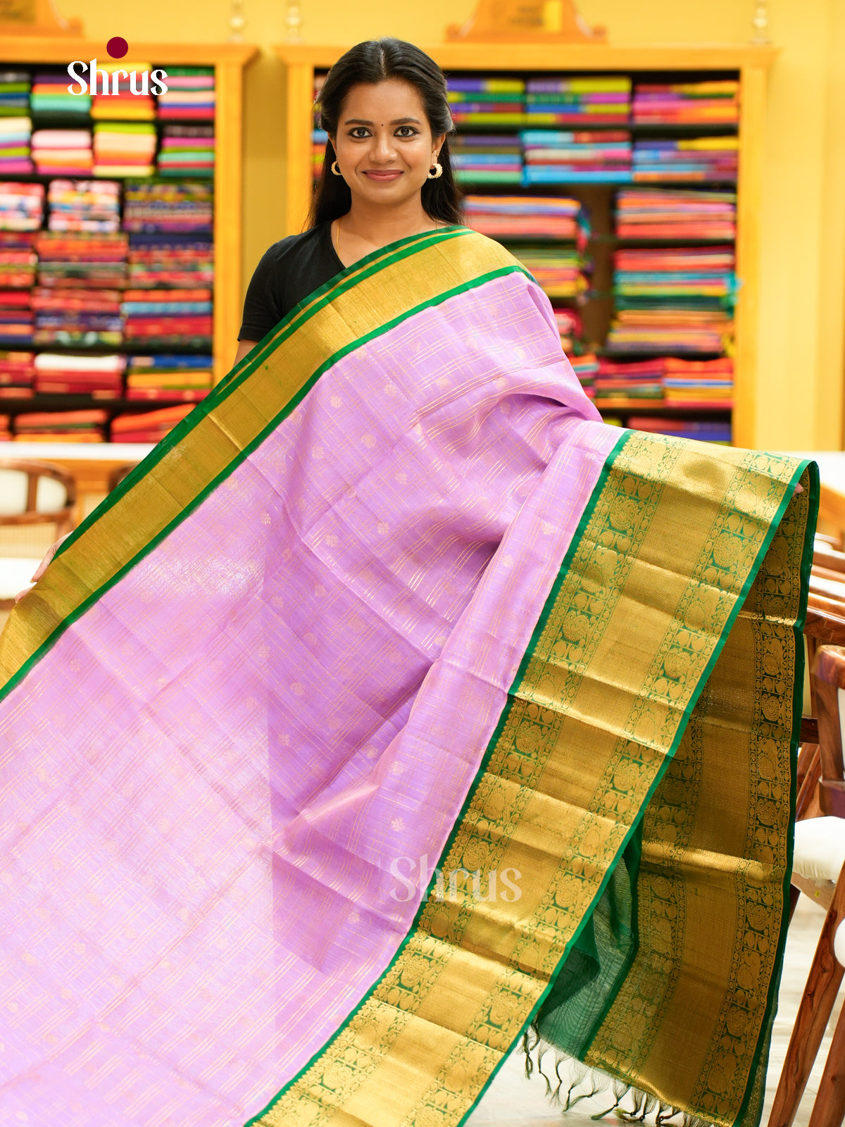 Silk Cotton Saree - EH28059