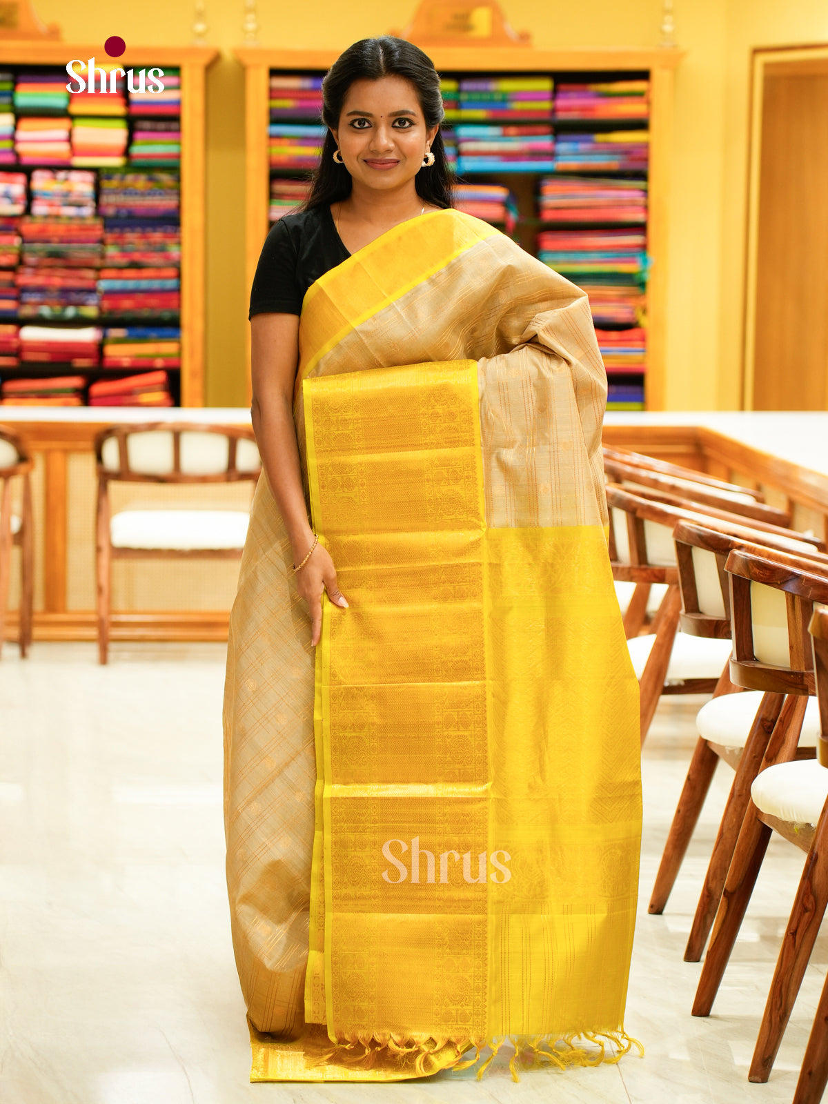 Silk Cotton Saree - EH28062