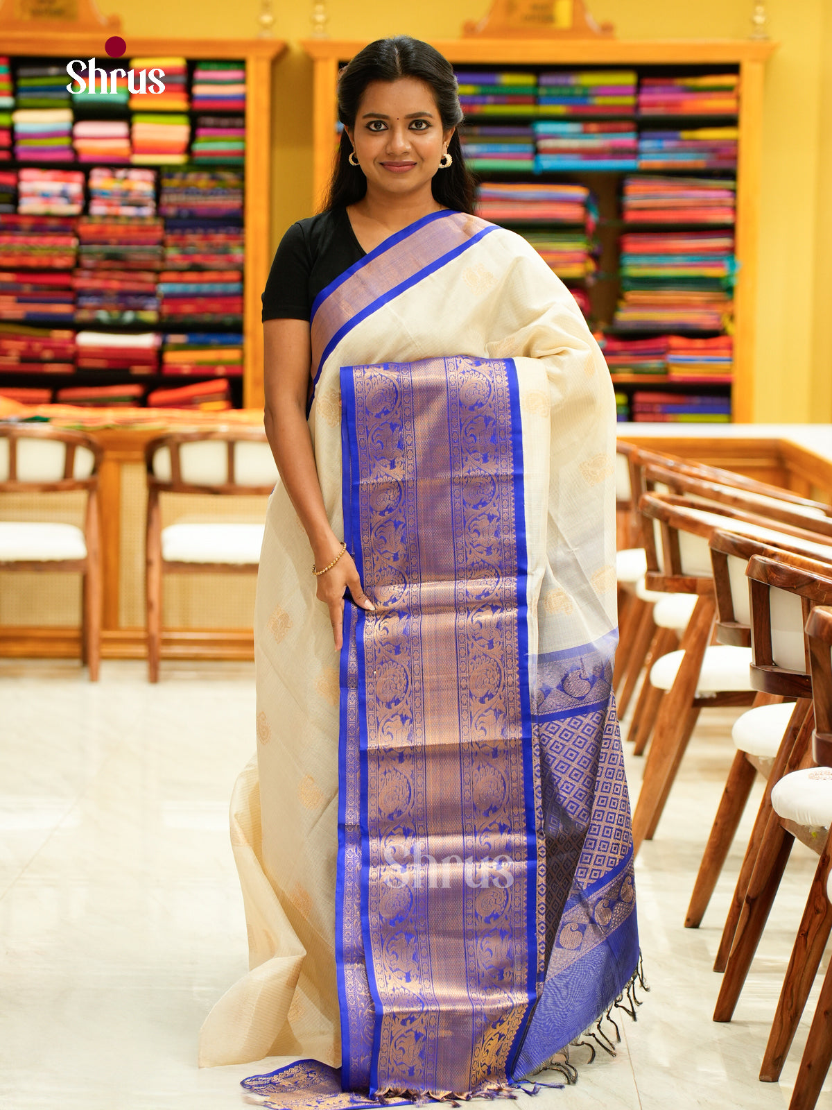 Silk Cotton Saree - EH28065