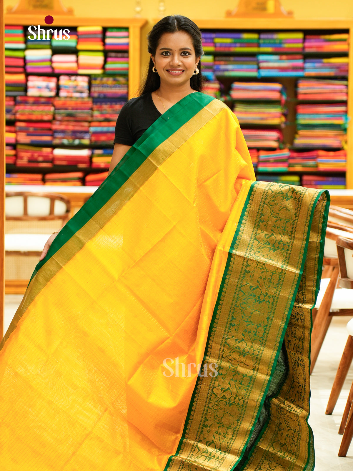 Silk Cotton Saree - EH28068