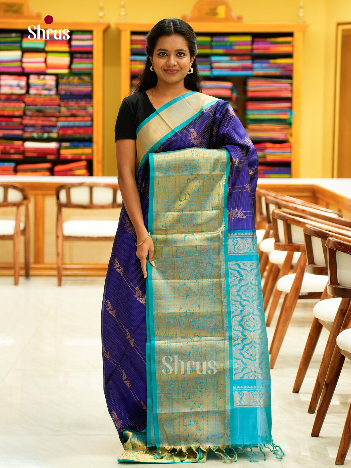 Silk Cotton Saree - EH28070