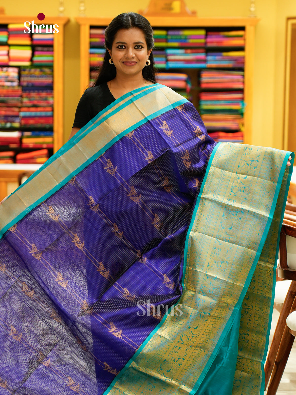 Silk Cotton Saree - EH28070