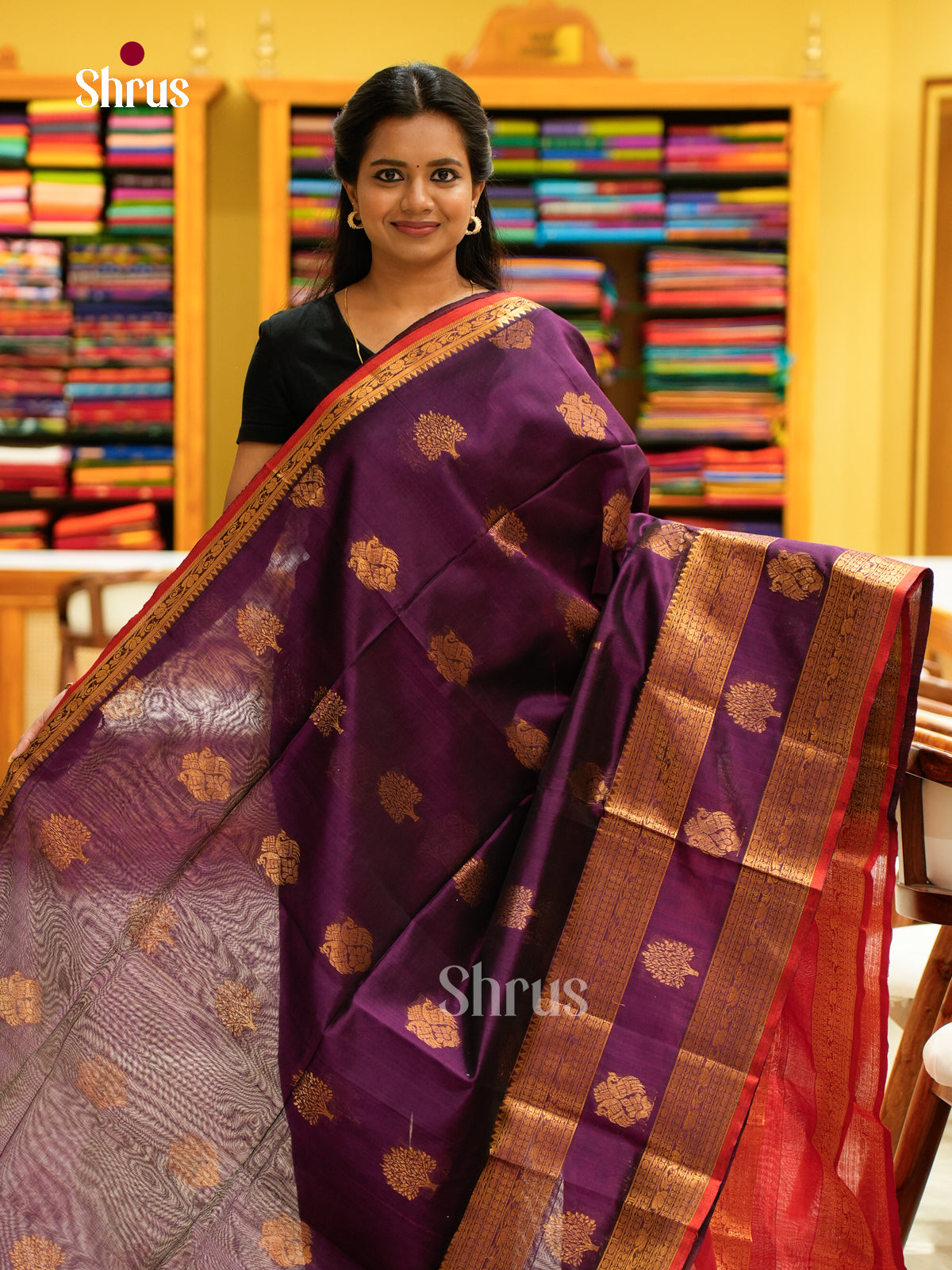 Silk Cotton Saree - EH28072