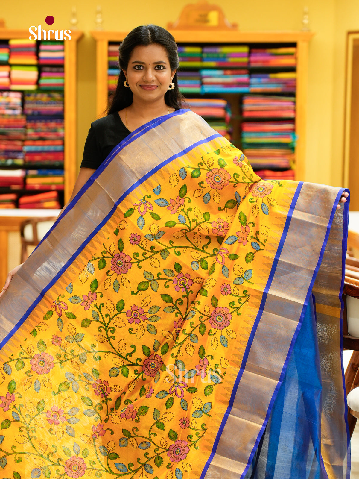 Silk Cotton Saree - EH28074