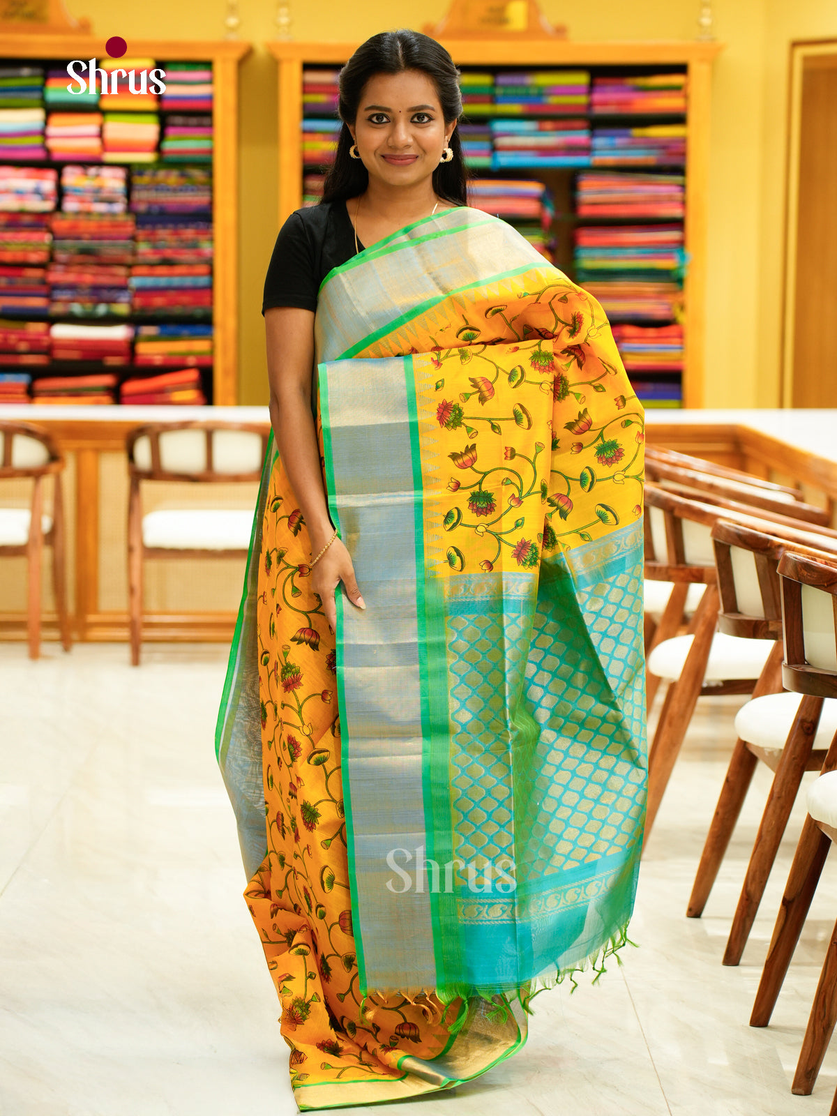 Silk Cotton Saree - EH28079