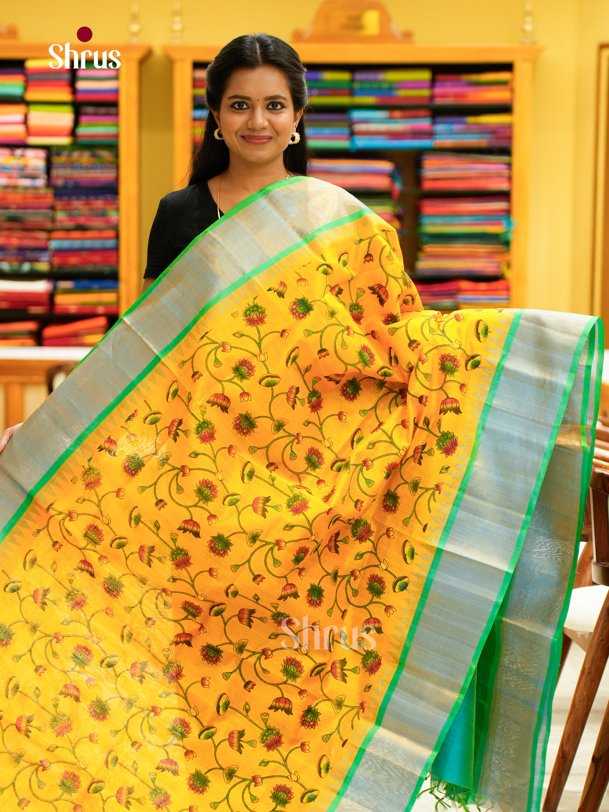 Silk Cotton Saree - EH28079