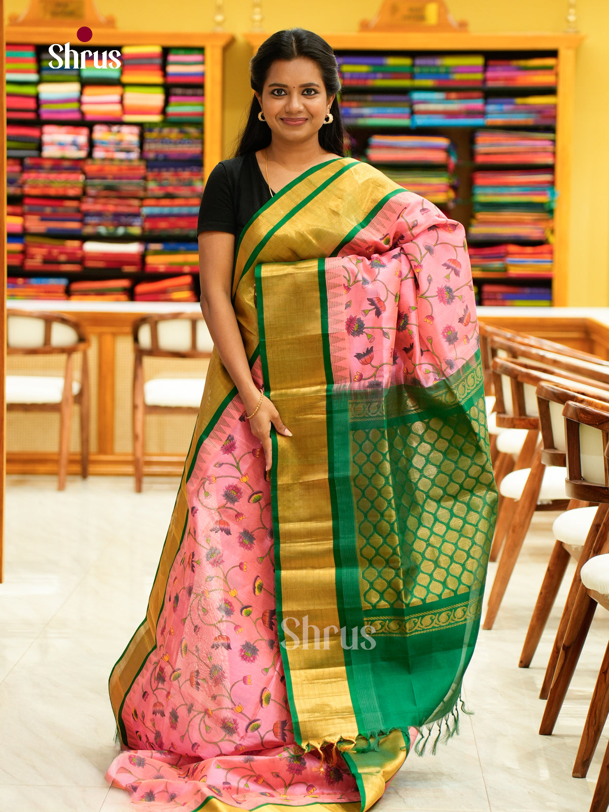 Silk Cotton Saree - EH28080