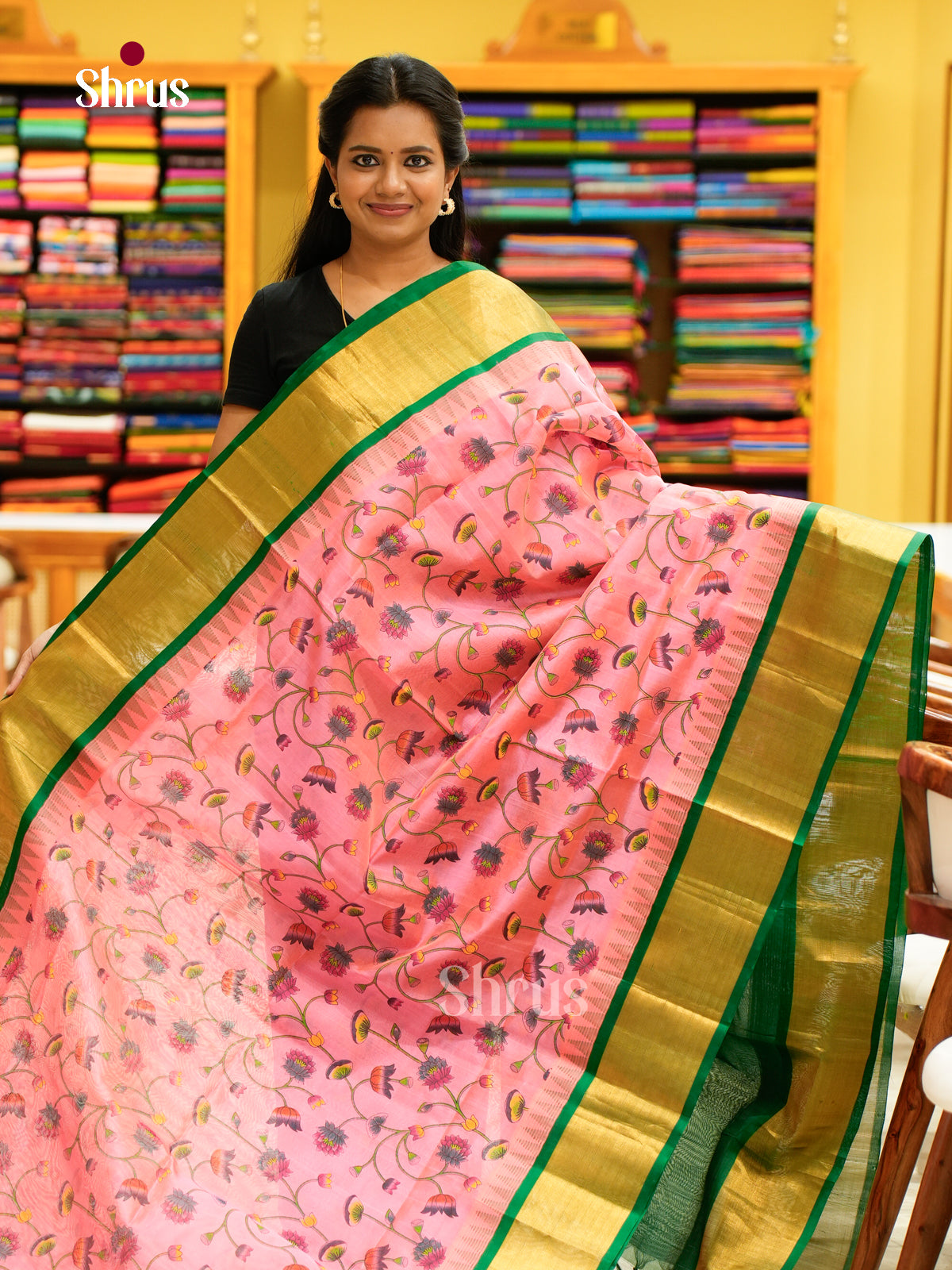 Silk Cotton Saree - EH28080