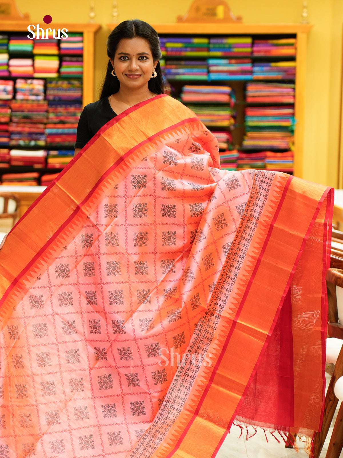 Silk Cotton Saree - EH28085