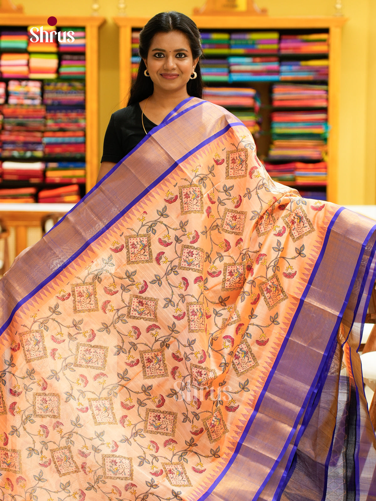 Silk Cotton Saree - EH28088