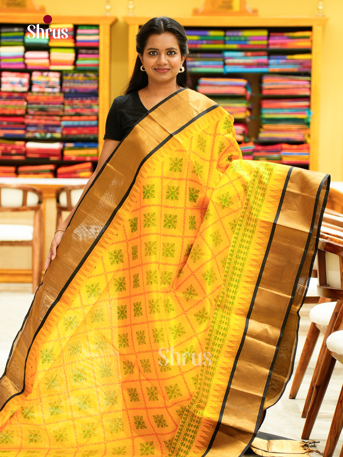 Silk Cotton Saree - EH28089