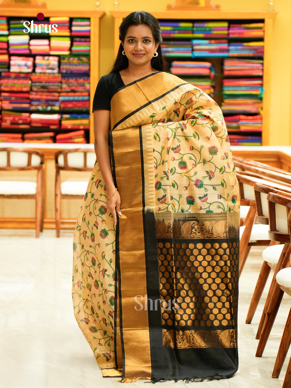 Silk Cotton Saree - EH28090