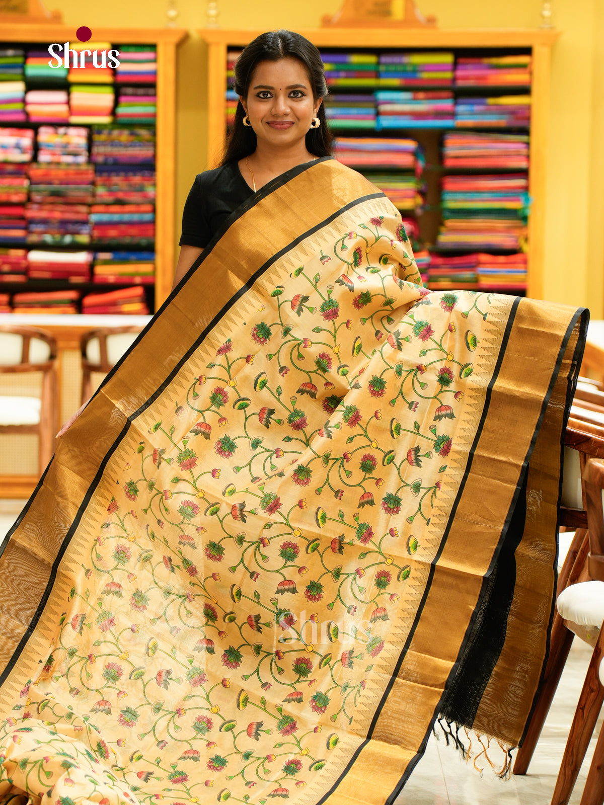 Silk Cotton Saree - EH28090