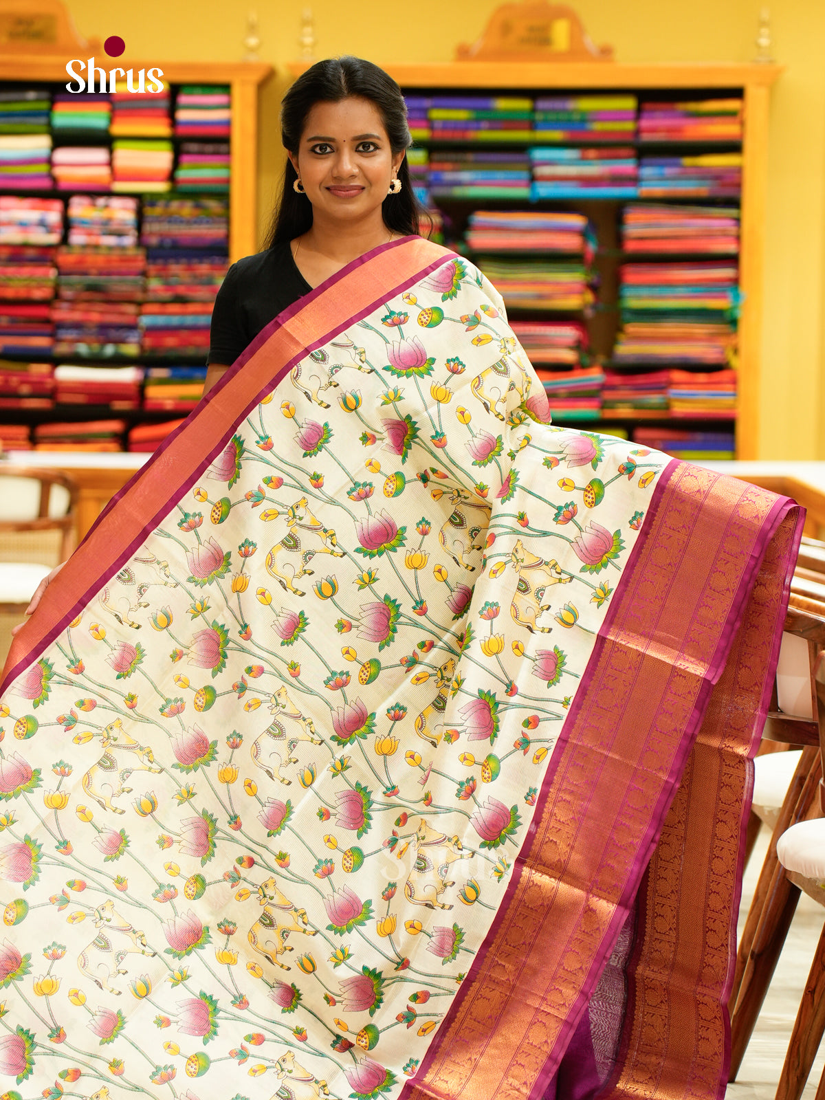 Silk Cotton Saree - EH28093