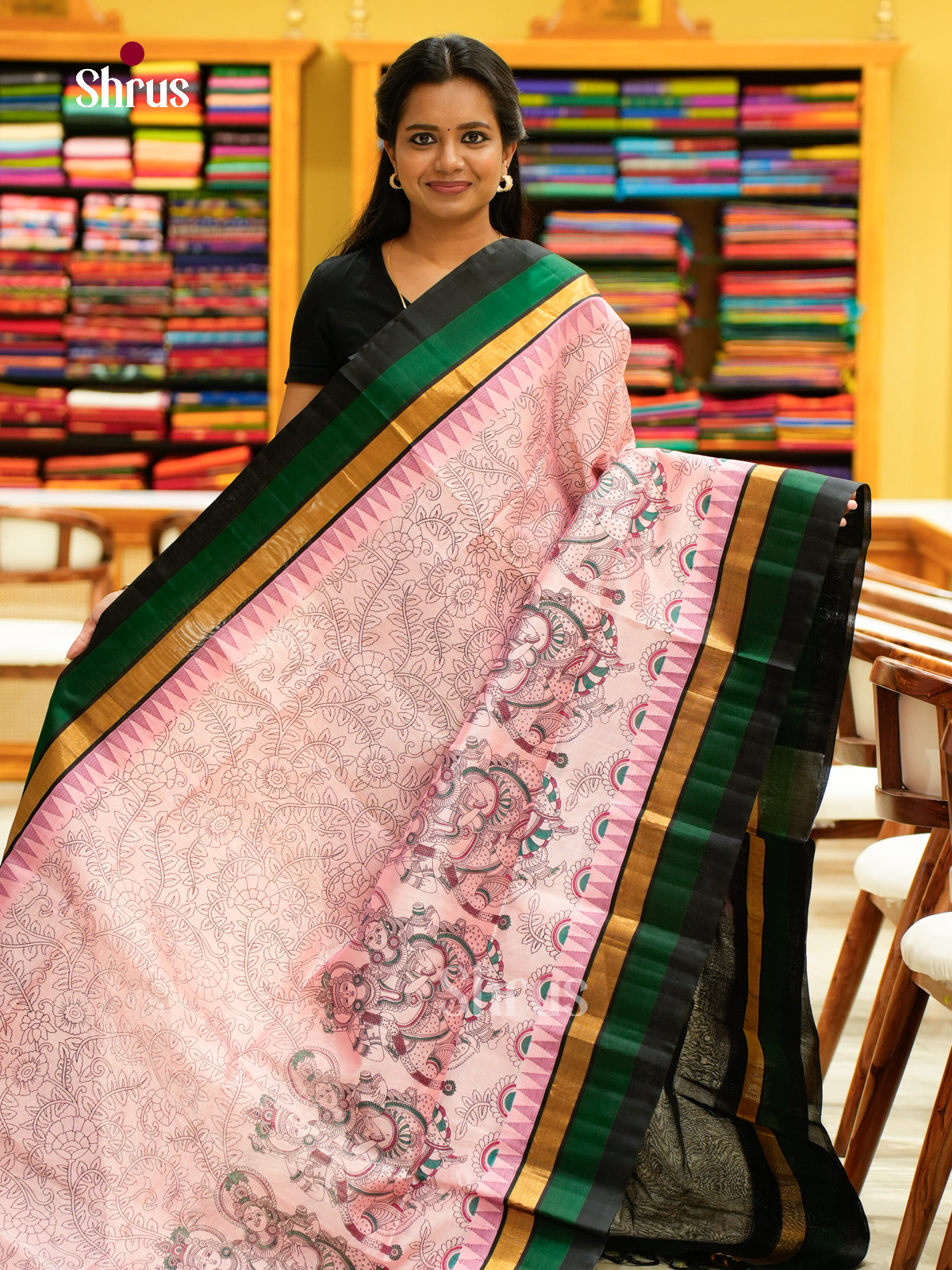 Silk Cotton Saree - EH28096