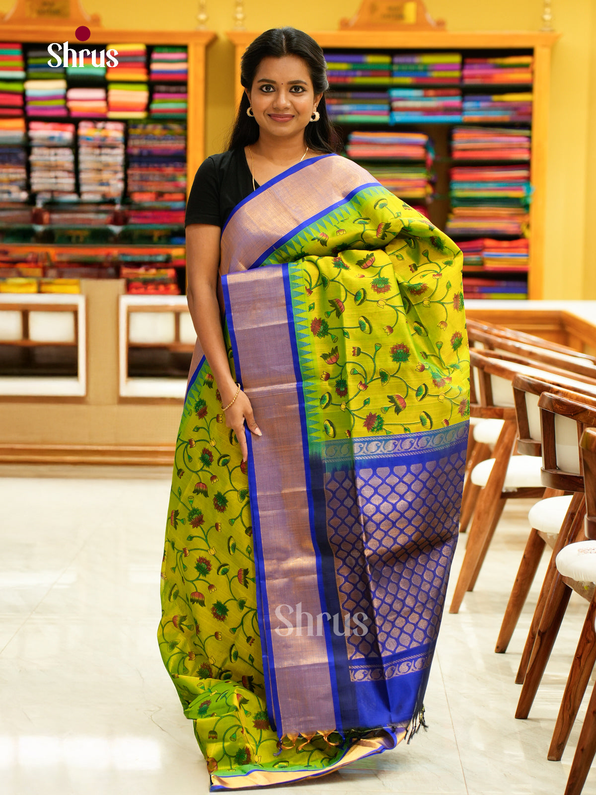 Silk Cotton Saree - EH28098