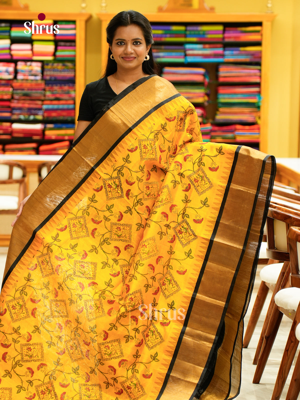 Silk Cotton Saree - EH28099
