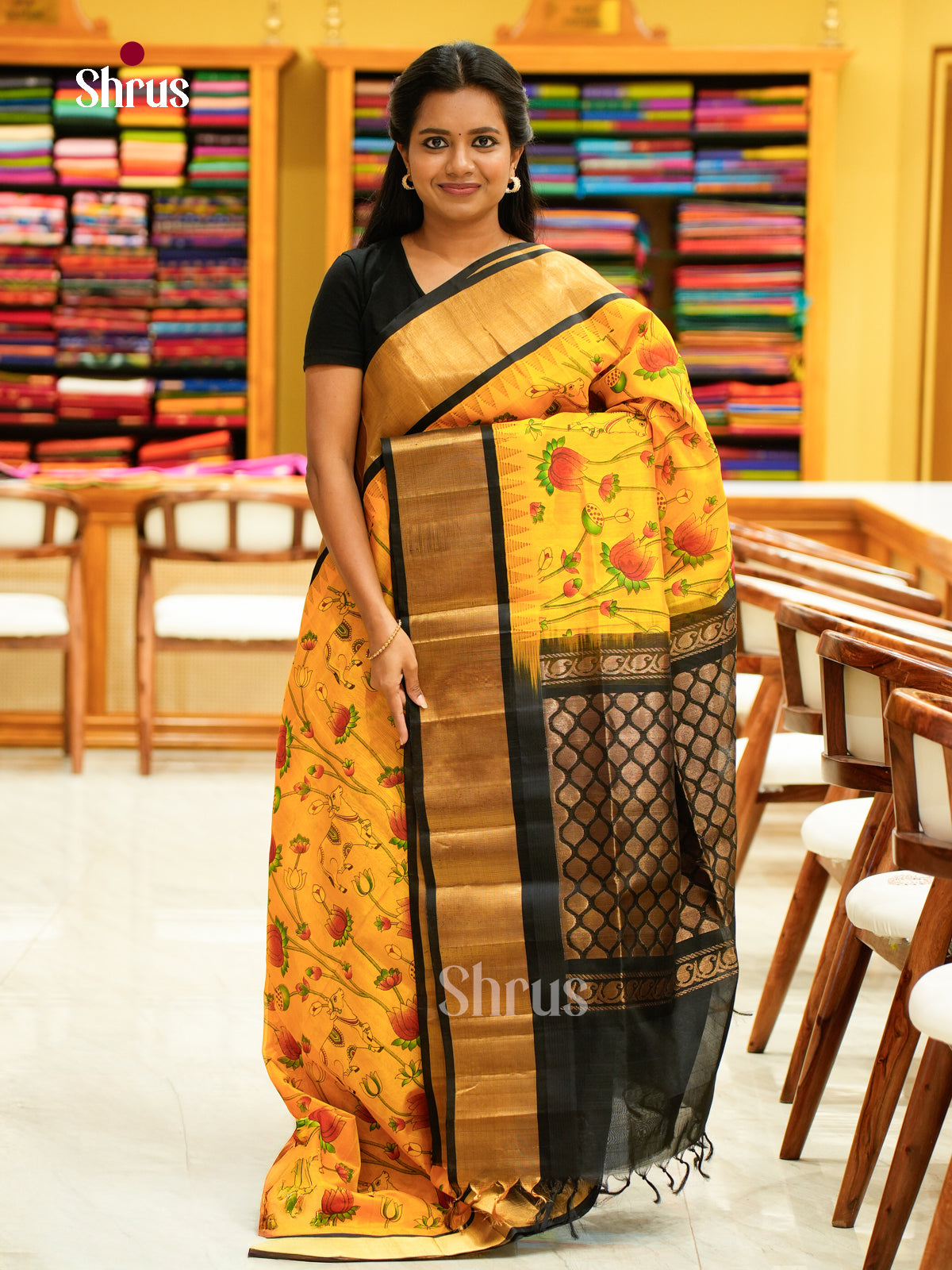 Silk Cotton Saree - EH28103