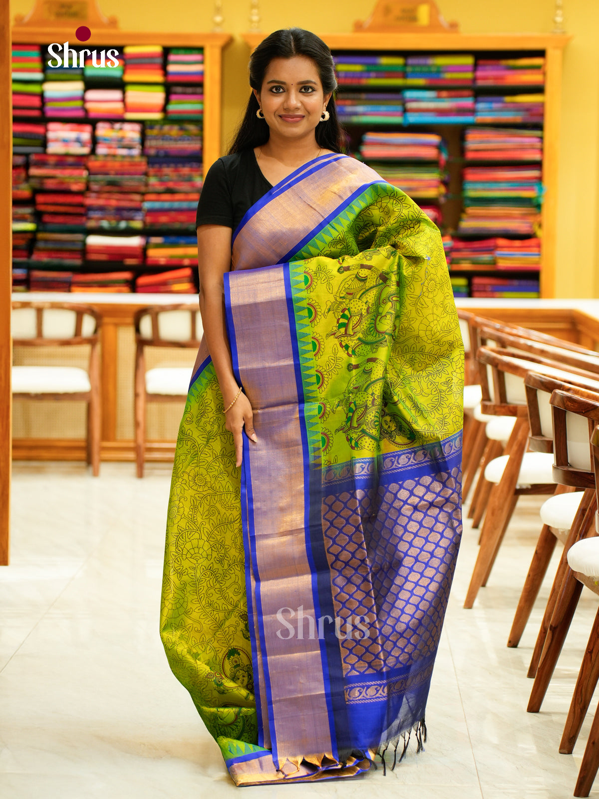 Silk Cotton Saree - EH28104