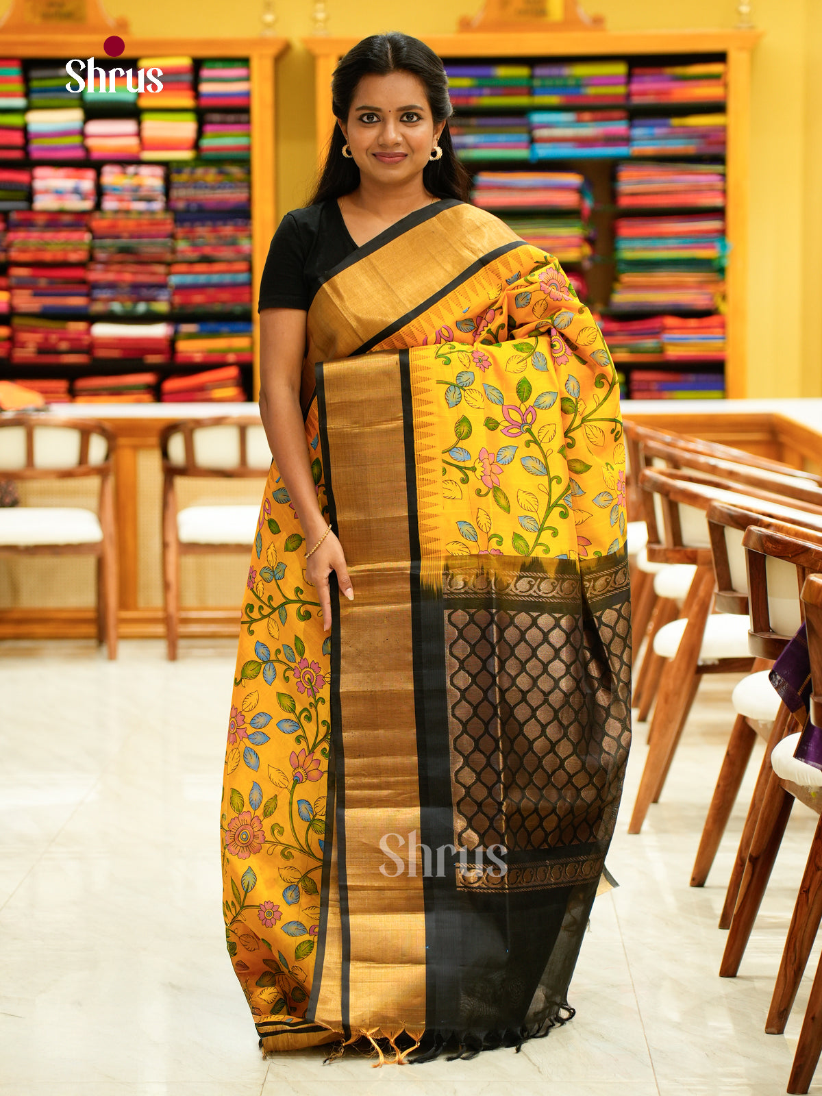 Silk Cotton Saree - EH28105