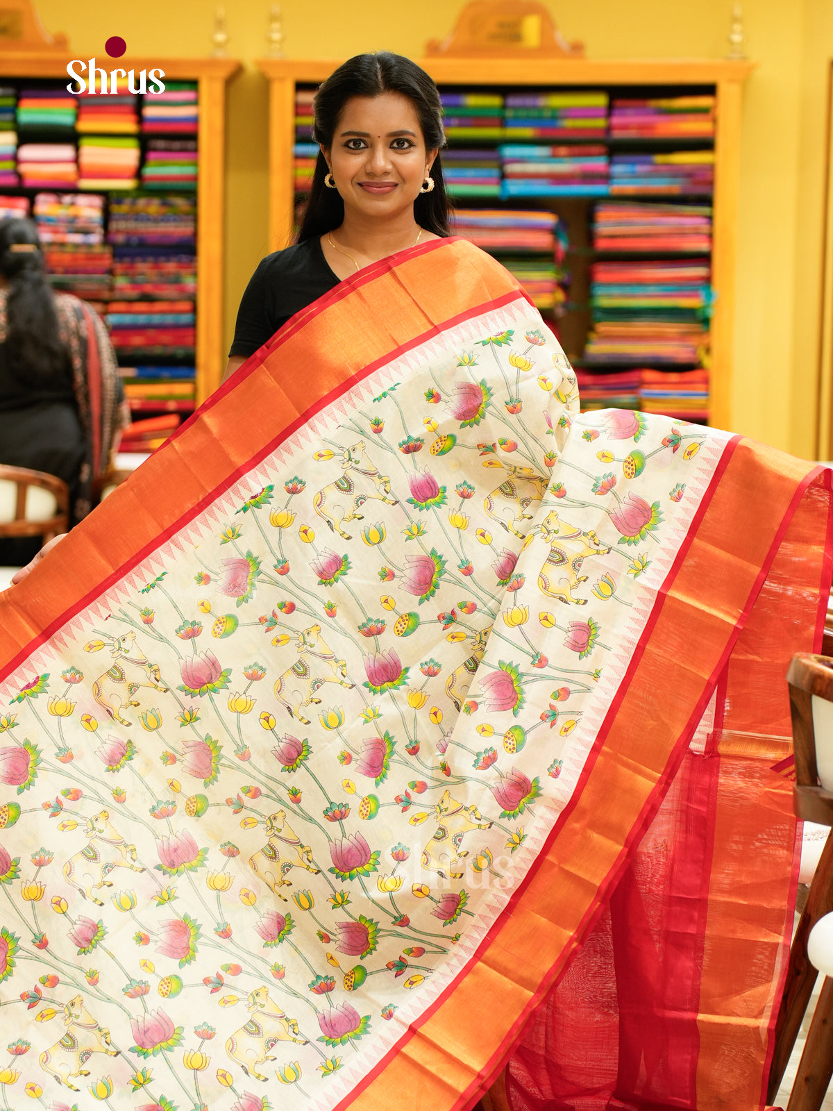 Silk Cotton Saree - EH28107