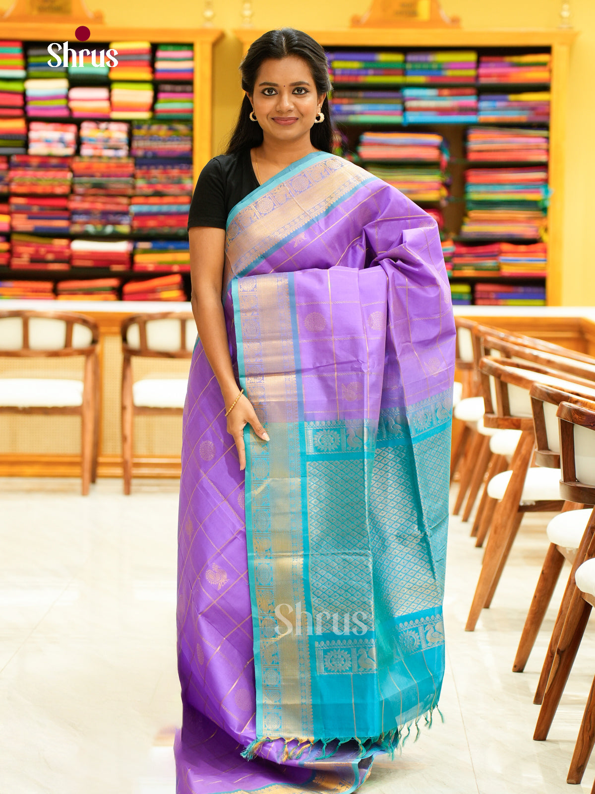 Silk Cotton Saree - EH28111