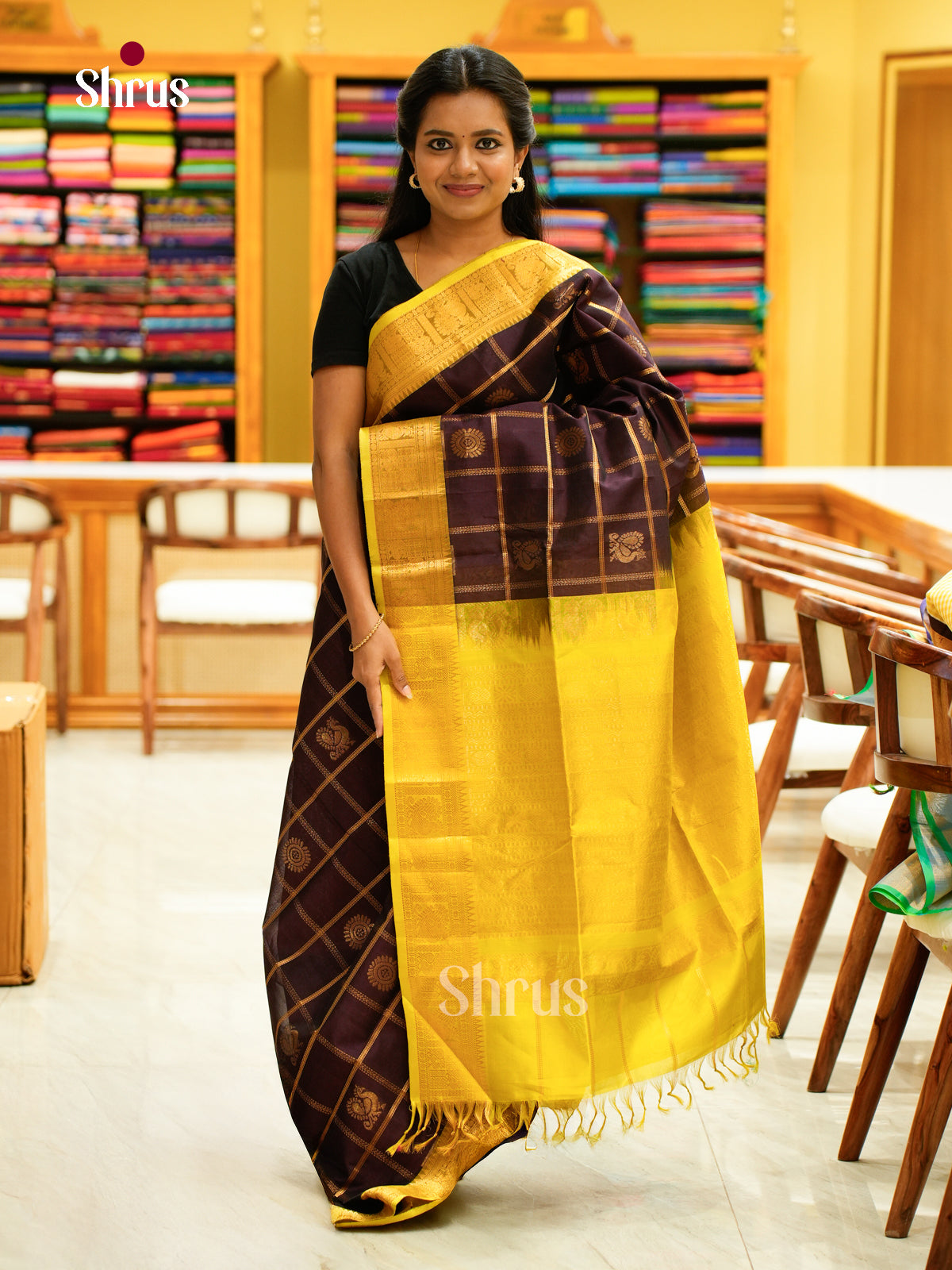 Silk Cotton Saree - EH28114