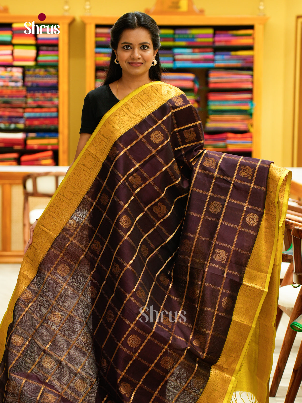 Silk Cotton Saree - EH28114