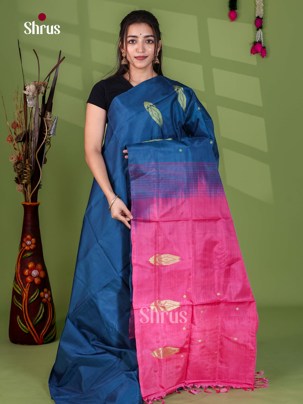 Banana Pith Saree - EH29003