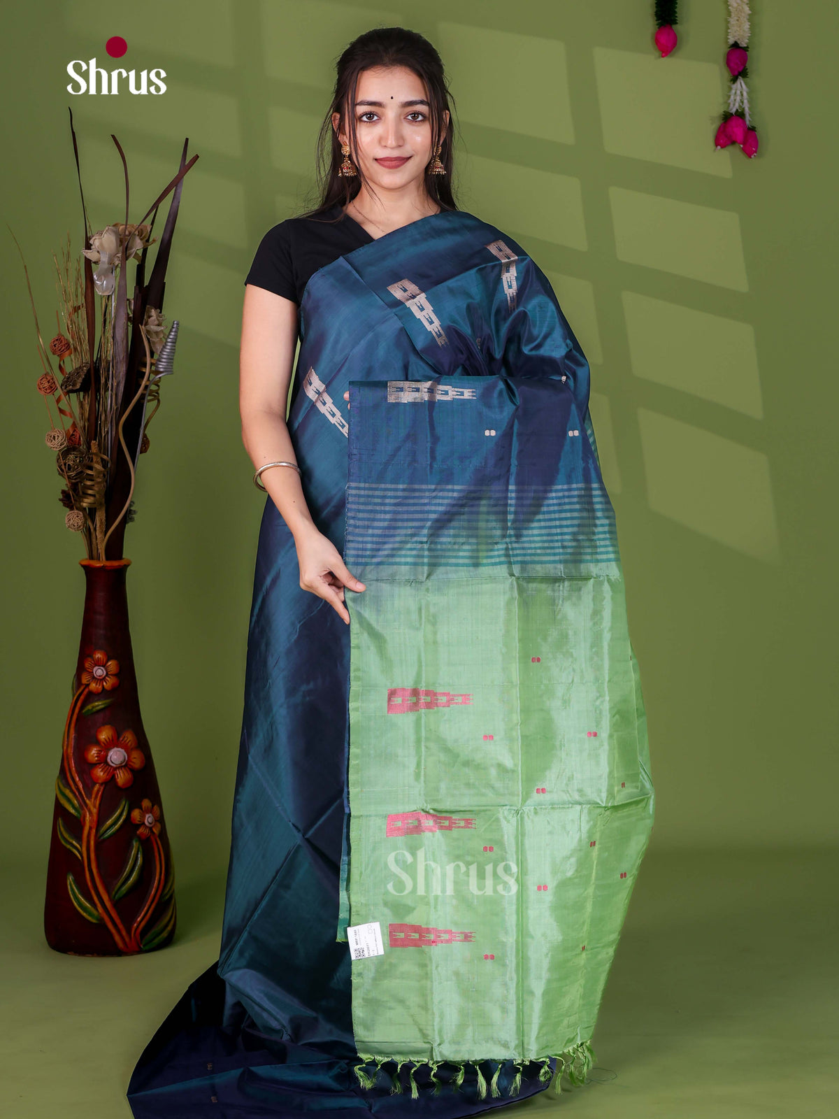 Banana Pith Saree - EH29011