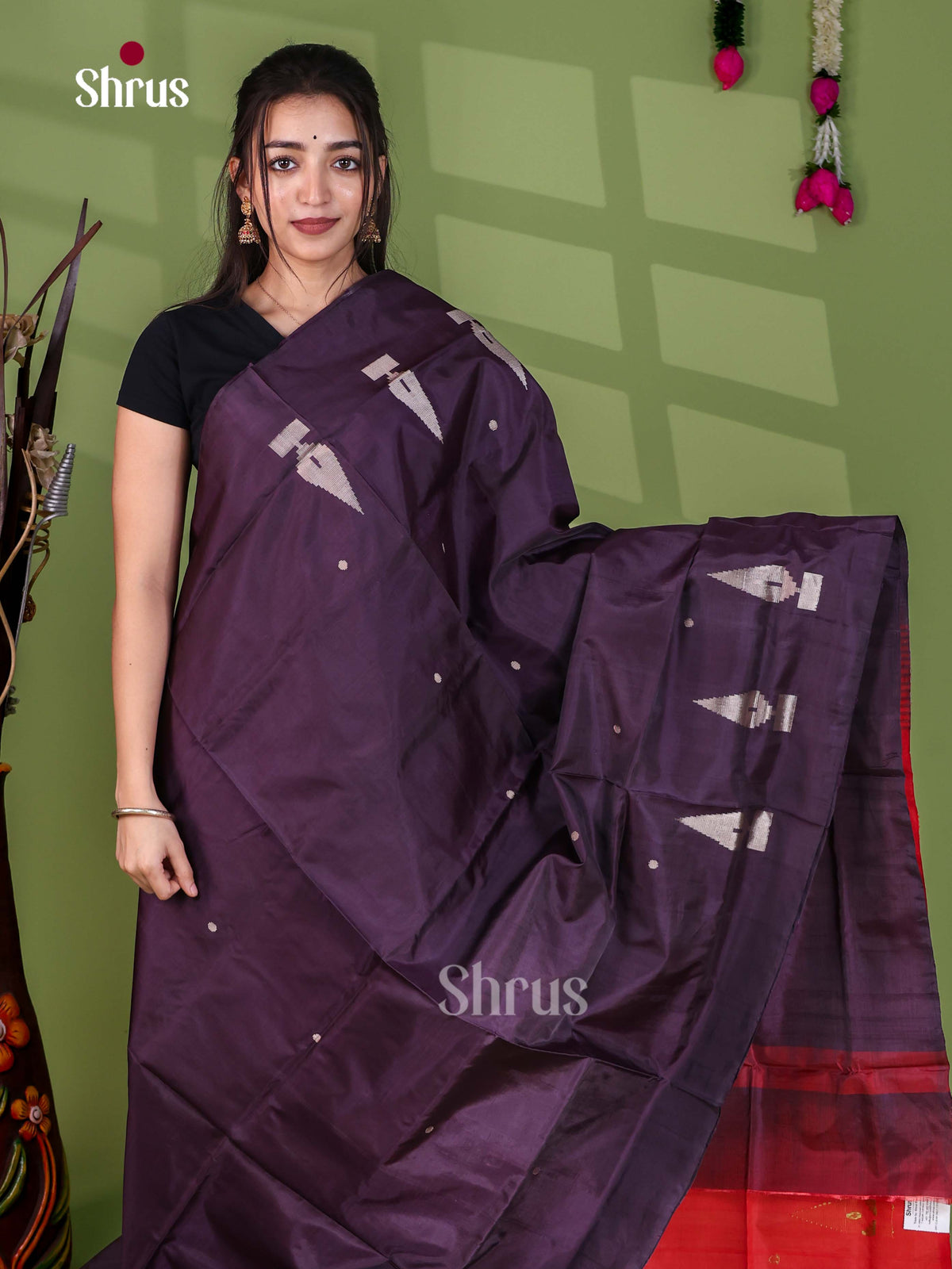 Banana Pith Saree - EH29013